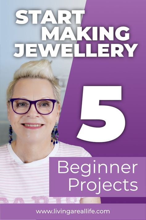 Learn How to Make Jewellery in 2024 | 5 Beginner Projects - Living a Real Life Crimping Pliers, Making Jewelry For Beginners, Chain Nose Pliers, Metal Ball, Marine Blue, Make Your Own Jewelry, Red Earrings, Earring Tutorial, Beading Projects