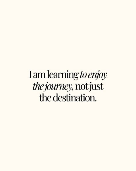 I am learning to enjoy the journey. Not just the destination. @witches.of.insta Its The Journey Not The Destination, Journey And Destination Quotes, Enjoy The Journey Quotes, Witches Circle, The Journey Not The Destination, The Journey Quotes, I Am Learning, Enjoy The Journey, Journey Quotes