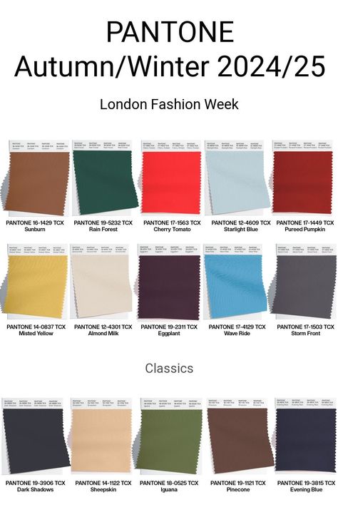 Pantone Autumn, Pantone Trends, Fall Color Trend, Pantone Fall, Color Combos Outfit, Fashion Week Trends, Fall Trends Outfits, Fall Winter Trends, Autumn Trends