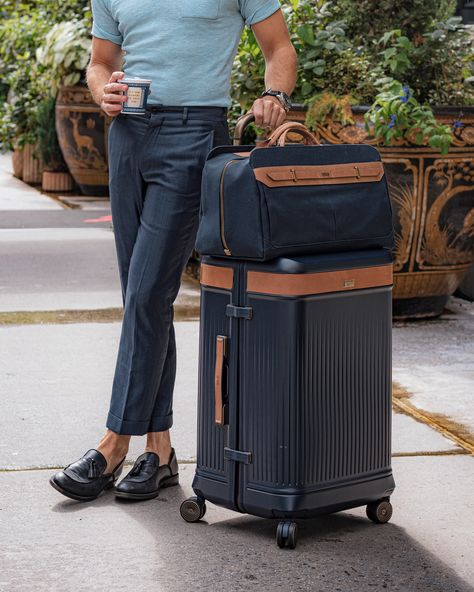 #ad Allow me to introduce you to the new @hartmannluggage Reserve Collection. Chic, no? I’m delighted to be partnering with Hartmann Luggage on their new launch, because whether you travel as much as I do or you just like to look good whenever you do, you won’t find a companion with finer craftsmanship and elegance than Hartmann Luggage. #HartmannReserve Hartmann Luggage, New Launch, Guy Names, How To Introduce Yourself, To Look, That Look, Product Launch, Travel