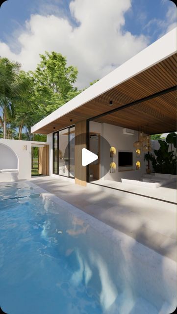 BALI ARCHITECT & CONSTRUCTION on Instagram: "Inside the hottest investment villa in Bali!  This stunning holiday rental home is designed as a lucrative investment, offering convenience and style, with plenty of space to work, relax, and play. Priced at just $399K USD, this is the ideal investment in a sought-after location in Pererenan, Bali. It is the last villa left, so don’t miss your chance, contact us today!  📍Location: Casa Petak 3BR Designed and built by @balitecture  If you are interested in building your own dream villa in Bali, get in touch with @balitecture for all your architecture and construction needs." Modern Minimalist Beach House, Bali Homes Architecture, Bali Style Home House Plans, Bali House Design Villas, Villa Bali Design, Bali House Design, Bali Home Design, Bali Villa Interior, Bali Villa Design