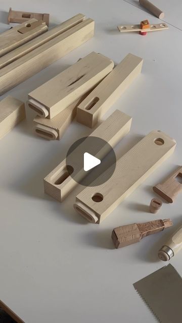 Michael Mahle on Instagram: "glue and metal free wood joint “NV01” the very first version from 2022 #cradletocradle #cnc #traditionalwoodworking #japanesewoodworking" Japanese Wood Joints, Bauhaus Furniture, Cnc Furniture, Japanese Woodworking, Cnc Woodworking, Wood Joints, Cnc Wood, Bauhaus Design, Constructive Criticism