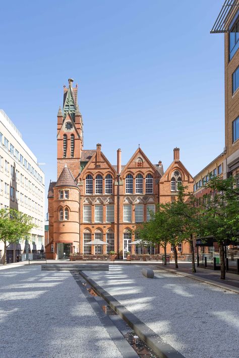 Ikon Gallery is a contemporary art gallery in central Birmingham. Housed in a neo-gothic school building, it is an educational charity and works to encourage public engagement with contemporary art. Gothic School, Neo Gothic, Birmingham Uk, Free Entry, School Building, Contemporary Art Gallery, Parisian Style, Styled Shoot, Birmingham