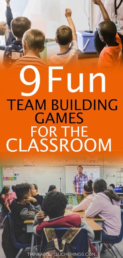 Classroom Team Building, Classroom Team Building Activities, Indoor Team Building Activities, Kids Team Building Activities, Fun Team Building Games, School Team Building Activities, Games For Youth, School Team Building, Teamwork Games