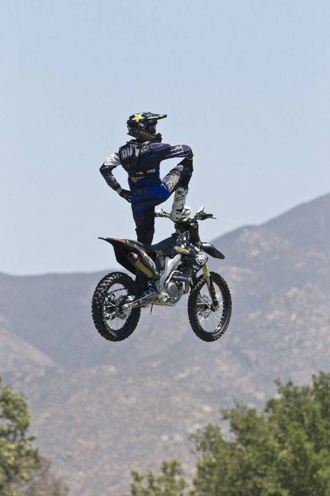 Nick Dunne, Dirt Bike, A Man, Trees, Bike