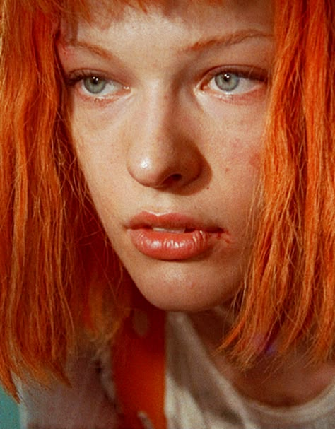 The Fifth Element (1997) No one can replace Milla,I bet you think so too! BTW, Milla's orange hair style really impress me! and Im a great fan of her! Do you also think so? write an idea and let me know! my facebook page down here~ https://www.facebook.com/profile.php?id=100010534784137 Leeloo Fifth Element, Truk Ford, Fifth Element Costume, Cheveux Oranges, The Fifth Element, Luc Besson, Milla Jovovich, Fifth Element, Female Actresses