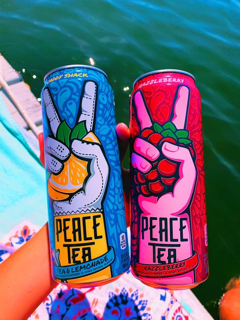 Peace Tea, Drinks Soda, Flavored Lemonade, Canned Drinks, Tea Wallpaper, Beachy Aesthetic, Tea Lemonade, Beer Packaging, Summer Goals