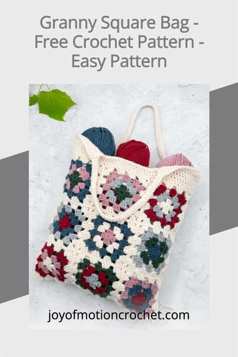 Crochet A Granny Square, Aesthetic Patterns, Handbags Patterns, Crochet Aesthetic, Easy Crochet Patterns Free, Bag Pattern Free, Granny Square Bag, Crochet Market Bag, Crochet Basket Pattern