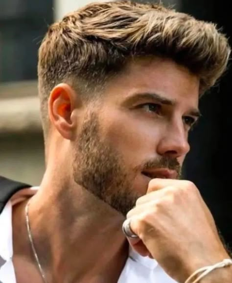 Fade Haircut Short, Men Fade Haircut, Modern Mens Haircuts, Crew Cut Haircut, Mid Fade Haircut, Men Fade Haircut Short, Best Fade Haircuts, Gents Hair Style, Mens Hairstyles Thick Hair