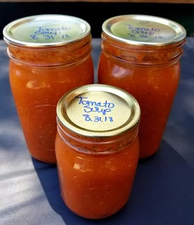 Homemade Tomato Soup With Fresh Tomatoes For Canning, Tomato Soup With Fresh Tomatoes Canning, Tomato Basil Soup Canning Recipe, Soup Recipes For Canning, Tomato Soup Canning Recipe, Vegetables Soup Recipes, Tomato Soup Canning, Canning Tomato Soup, Canning Soup Recipes