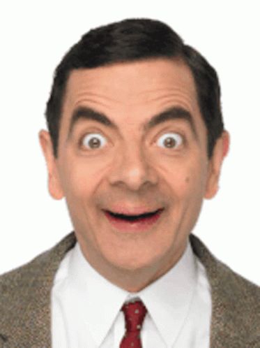 Bean Sticker - Bean - Discover & Share GIFs Mr Bean Funny, Johnny English, Old Man Face, Old Man Portrait, 얼굴 드로잉, Caricature Artist, Mr Bean, Caricature Drawing, Celebrity Portraits