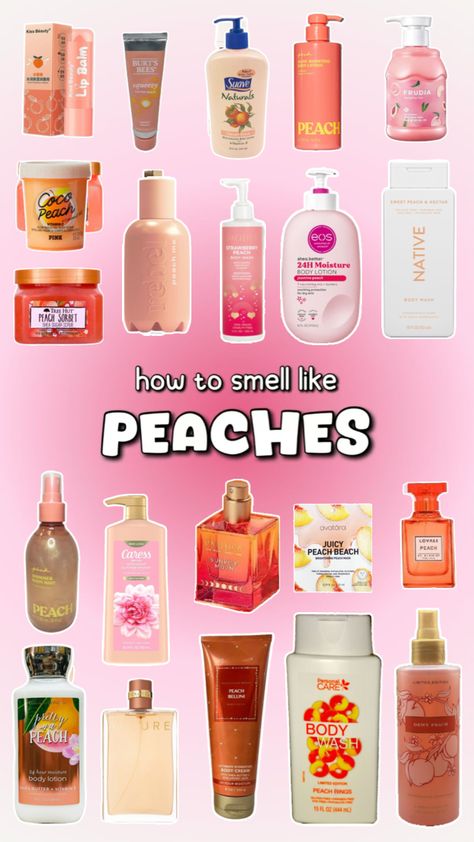 Scents Perfume, Good Scents, How To Smell Good, Body And Skin Care, Peach Sorbet, To Smell Good, Kiss Beauty, Mental Hospital, Shower Skin Care