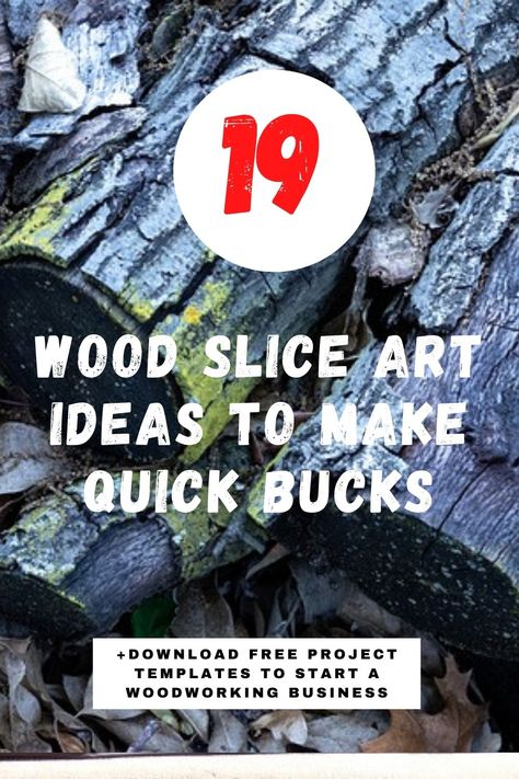 wood craft Wood Slice Projects To Sell, Wood Working Ideas That Sell, Diy Tree Trunk Projects Wood Slices, Slices Of Wood Ideas, Cedar Slices Ideas, Large Wood Slice Ideas, Log Slices Ideas Diy Projects, Wood Slice Tree, Things To Make Out Of Tree Logs