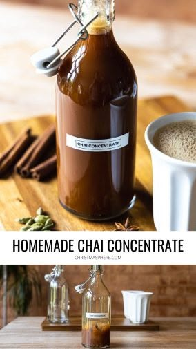 Chai Concentrate Recipe, Chai Concentrate, Spiced Tea, Chai Tea Recipe, Tea Drink Recipes, Chai Recipe, Fresh Spices, Masala Chai, Chai Tea