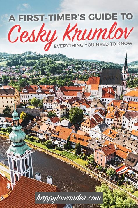 An insanely thorough list of the best things to do in Cesky Krumlov, Czech Republic. Includes recommendations on where to eat in Cesky Krumlov, where to stay and what to do! #CeskyKrumlov #CzechRepublic #Europe via @happytowander Bucket List Europe, Czech Republic Travel, Cesky Krumlov, Europe Bucket List, Prague Travel, Eastern Europe Travel, Europe Trip Itinerary, Europe Travel Destinations, City Guides