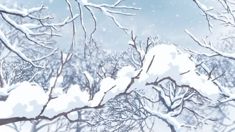 Anime Snow, Banner Gifs, Gif Banners, Snow Gif, Gif Background, Gifs Anime, Animated Banners, Aesthetic Gifs, Anime Christmas