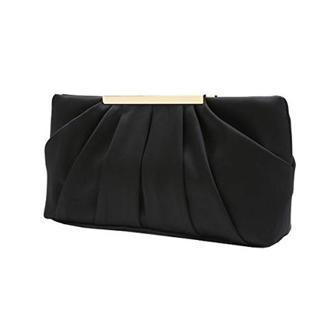 Charming Tailor Clutch Evening Bag Elegant Pleated Satin Formal Handbag Simple Classy Purse for Women #Evening Bags, #Clutches & Evening Bags, #Handbags & Wallets, #Women, #Clothing, Shoes & Jewelry, Classy Purses, Crystal Handbag, Clutch Bag Wedding, Designer Clutch Bags, Purse For Women, Cruise Outfits, Bag Elegant, Evening Handbag, Evening Purse