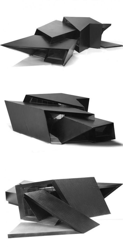 Desdoble!!! Daniel Libeskind Architecture, Folding Architecture, Origami Architecture, Daniel Libeskind, Pavilion Architecture, Architecture Models, Architecture Model Making, Architecture Design Concept, Architectural Models