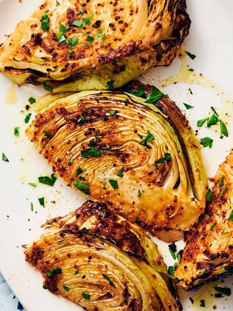 Air Fryer Cabbage Cabbage Recipes Air Fryer, Airfryer Cabbage Recipes, Air Fried Cabbage Wedge, Cabbage In The Air Fryer, Airfryer Cabbage, Oven Roasted Cabbage Wedges, Airfryer Vegetables, Roasted Cabbage In Air Fryer, Crispy Cabbage