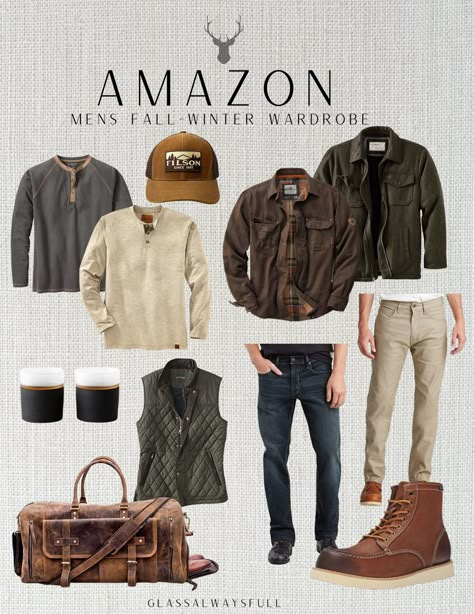 Shop Legendary Whitetails Men's Recluse … and other curated products on LTK, the easiest way to shop everything from your favorite creators. Mens Clothing Styles Rugged, Americana Fashion Men, Capsule Wardrobe Men, Rugged Fashion, Dad Outfits, Men's Capsule Wardrobe, Vacation Outfits Men, Wardrobe Men, Capsule Wardrobe Casual