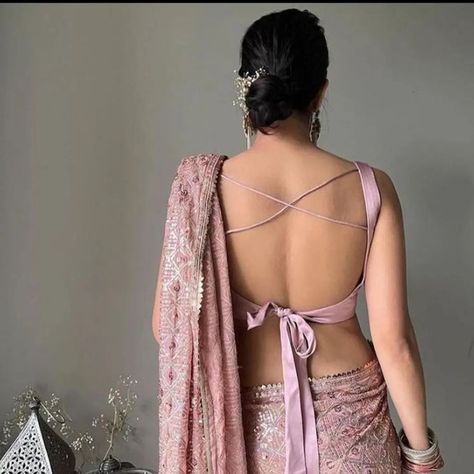 Backless Blouse Designs Open Backs, Backless Blouse Designs Saris, Latest Blouse Back Designs, Blause Desine Latest Back, Blause Desine Latest, Blouse Back Designs, Latest Blouse Designs, Saree Backless, Backless Blouse Designs