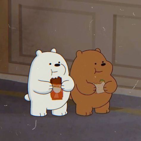 Beruang Grizzly, Ice Bear We Bare Bears, We Bare Bears Wallpapers, Ice Bears, 강아지 그림, Japon Illustration, Cartoon Profile Pictures, We Bear, Cartoon Wallpaper Iphone