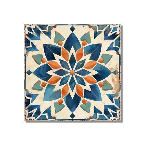 Handmade ceramic tile to use as indoor home accents. Some applications ideas include tile wall kitchen backsplash, tile stair risers, tile fireplace surround, bathroom applications, shower walls,  cover a tabletop & so much more... it is endless.  I hand make each item at the time of the order and do not offer returns or exchanges.  If you are planning a large project, please purchase one tile to make sure you love it first. I can make you as many as you need for your project.  *Not suitable for Patterned Tile Bathroom, Navy Blue Backsplash, Tile Design Kitchen, Blue Tile Backsplash Kitchen, Mexican Tile Art, Moroccan Tile Design, Blue Moroccan Tile, Applications Ideas, Beige Backsplash