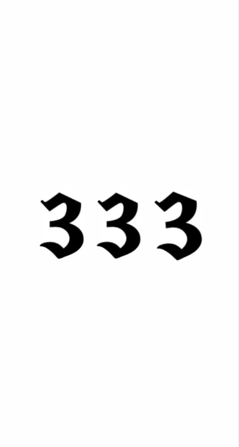 333 In Different Fonts, 333 Vertical Tattoo, 333 Tattoo Fonts Vertical, 333 Number Tattoo, 333 Font Tattoo, 333 Tatoos, 333 Tattoo Stencil, 333 Neck Tattoo, 333 Tattoo Design