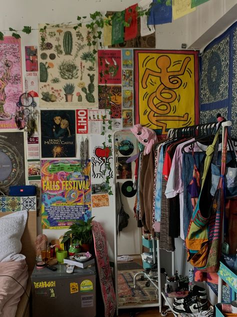 Hippy Room, Chill Room, Retro Room, Indie Room Decor, Indie Room, Redecorate Bedroom, Pretty Room, Dreamy Room, Dream Room Inspiration