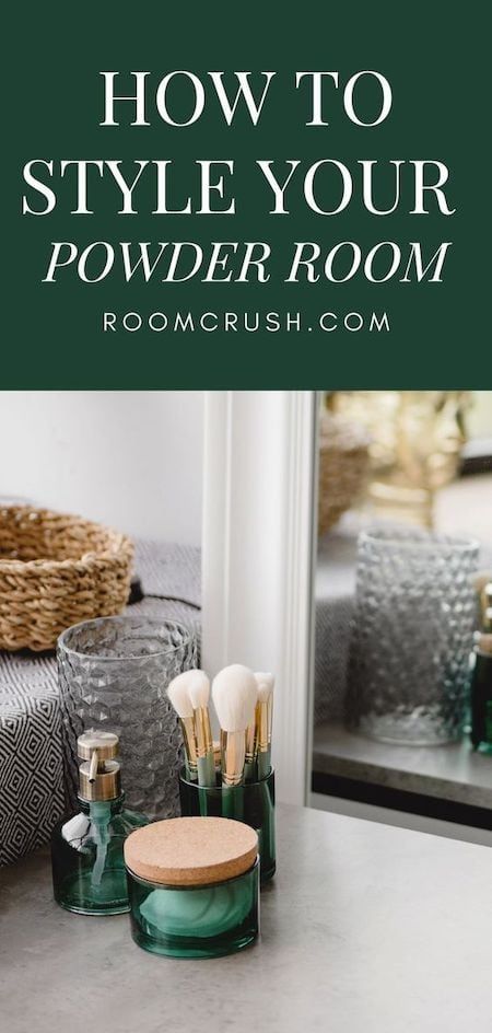 It's time to give your powder room a gram-worthy update with these fabulous powder room accessories! Does your home have a powder room? Also called a halfway bath, the powder room is such a significant part of the house. Have you seen the room in a house where the ladies go in to touch up their make-up? That is the powder room! In this article, we will share 3 reasons why having a powder room rocks, and reveal 9 powder room accessories you need. Powder Room Accessories, Floating Vanities, Wooden Canisters, Powder Room Vanity, Powder Room Decor, Floating Bathroom Vanity, Vanity Accessories, Bathroom Tray, Gorgeous Bathroom