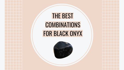 Crystal Combinations, Sleep Rituals, Onyx Crystal, Black Moonstone, Energy Cleanse, Power Crystals, Logical Thinking, Rock Hounding, Black Obsidian