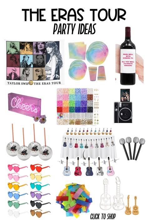 At Home Eras Tour, Taylor Swift 12 Birthday, Eras Tour Movie Night Ideas, Eras Tour Viewing Party, Taylor Swift 11th Birthday, Diy Taylor Swift Birthday Party, Era Tour Party Ideas, Eras Tour Movie Party, Eras Graduation Party