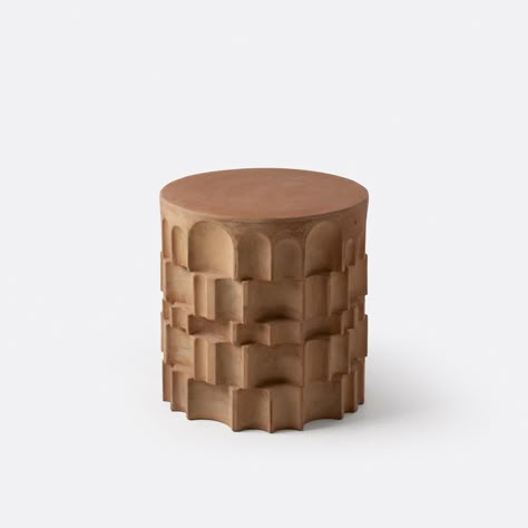 Colonna Terracotta Table | HOLLY HUNT UK Holly Hunt Furniture, Tissue Box Design, Luxury Game Room, Terracotta Table, Restaurant Nyc, Velvet Lounge Chair, Ebony And Ivory, Velvet Lounge, Holly Hunt