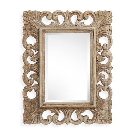 Porter Small Rustic Mirror Rustic Mirror, Rustic Exterior, Arhaus Furniture, Rustic Mirrors, Rustic Fall Decor, Floor Mirrors, Unique Mirrors, White Mirror, Elegant Aesthetic