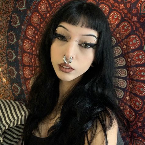 Stretched Septum Pincher, Stretched Septum Aesthetic, Stretched Septum Jewelry, Septum Piercing Stretched, 00g Septum, 2g Septum, 0g Septum, 4g Septum, Stretched Septum Piercing