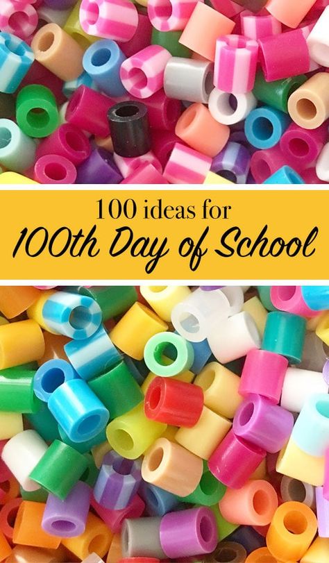 100 ideas for the 100th day of school 100th Day Of School Projects, 100 Days Of School Project Kindergartens, 100 Day Project Ideas, 100 Day Shirt Ideas, 100th Day Ideas, School Scavenger Hunt, 100th Day Activities, 100 Days Of School Ideas, 1st Grade Homeschool