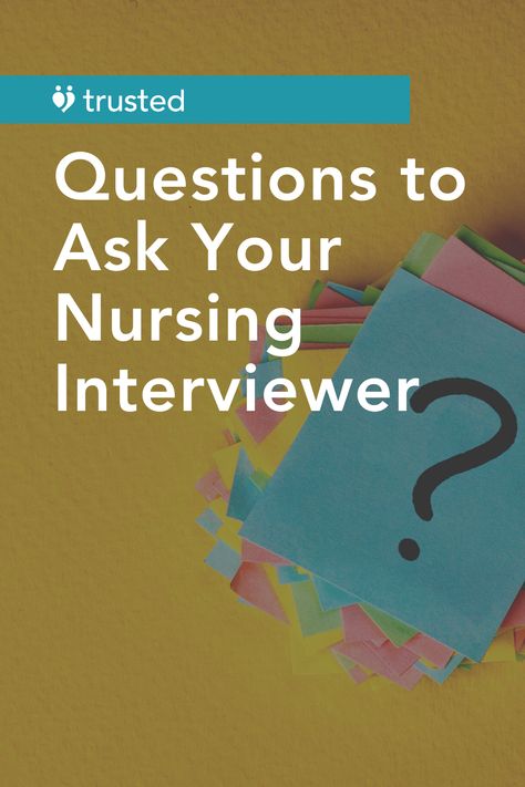 Nursing interviews can be a source of stress for just about anyone, and it may feel like there’s a lot riding on your answers to questions for nursing interviews. In the midst of your preparation, however, don’t forget that the questions you ask at the end of an interview can say a lot about you; oftentimes, just as much, if not more, than your answers to your own new grad nurse interview questions! #nurse #nursingjobs #nurseinterview Nurse Interview Questions, Nurse Interview, Nursing Interview Questions, Competency Based Interview, Cna Jobs, Nursing Interview, Triage Nursing, New Grad Nurse, School Interview