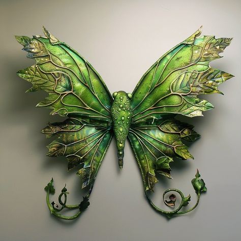 Top Left: Green Maple Top Right: Elm Leaf Bottom Left: Creeping Vine Bottom Right: Green Leaf Leaf Fairy Wings, Green Fairy Wings, Leaf Wings, Green Fairy, Butterfly Top, Pantomime, Green Butterfly, Fairy Wings, Forest Fairy