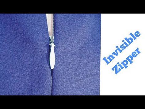 How to install invisible zipper in just 5 mins DIY (Another easy method) - YouTube Front Zip Kurti Designs, Feeding Kurtis Design With Zip, Feeding Kurtis Design, Dress Drafting, Feeding Kurti, Feeding Dresses, Nursing Dresses, Sewing Videos, Sew Zipper