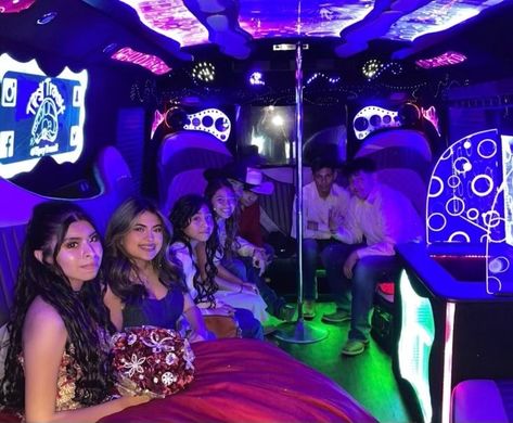 Quinceanera!!! Thank you so much for letting us be part of your special day!!!￼￼ Party Bus Quinceanera, Quince Party Bus, Dream Quinceanera, Quince Party, Quinceanera Ideas, Quinceanera Party, Party Bus, Quince, Quinceanera