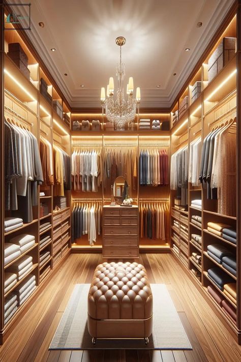 Walk in Closets Ideas Walk In Closet Women, Luxury Walk In Closet Women, Walk In Closets Ideas, Luxury Walk In Closet, Walk In Closet Luxury, Walk In Closet Layout, Closets Ideas, Walk In Closet Design, Wall Waterproofing