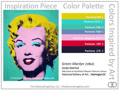 Andy Warhol Color Palette, Pop Art Color Scheme, Pop Art Palette, Pop Art Color Palette, Horror Pop Art, Hope Gangloff, Andy Warhol Inspired, Warhol Pop Art, Art Cd