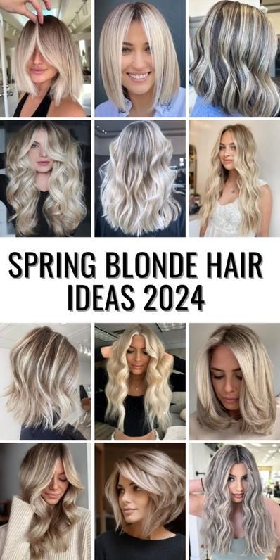 31 Spring Blonde Hair Ideas 2024 : Open the Season of Style and Freshness! High Ombre Hair Blonde, 2024 Summer Blonde Hair Trends, Summer Blonde Hair 2024, Blonde Hair Color Ideas For Summer 2024, Blonde Summer Hair 2024, Blonde Hair 2024 Trends, 2024 Hair Trends For Women Color, Smudge Root Blonde, Blonde Hair 2024