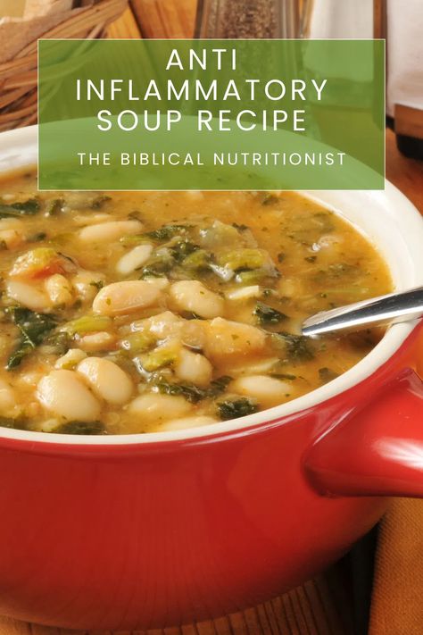 Anti Inflammatory Soup Recipe Anti Immflamatory Soups, Anti Inflammation Dinner, Easy Anti Inflammation Recipes, Antiinflammatory Recipe, Antinflammatory Recipes, Inflammatory Soup, Recipes Turmeric, Anti Inflammation Diet Recipes, Anti Inflammation Diet