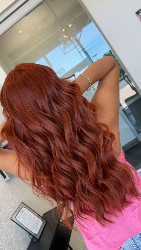 Fashion Bax Forest Green Hair Color, Forest Green Hair, Balayage Copper, Green Hair Color, Cheveux Oranges, Red Copper Hair Color, Copper Red Hair, Red Hair Inspo, Ginger Hair Color