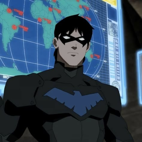 Chubby Cartoon, Fat Cartoon Characters, Nightwing Wallpaper, Nightwing Young Justice, Nighwing, Fat Cartoon, Night Wing, Batman Cartoon, Nightwing And Starfire