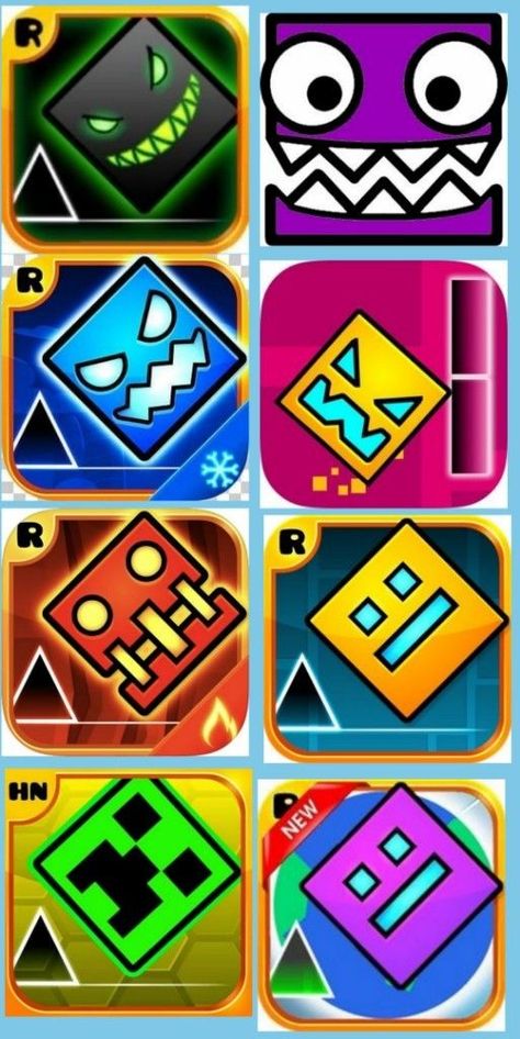 Geometry Dash Birthday Party Ideas, Geometry Dash Party, Geometry Dash Cake, Geometry Dash Birthday, Geometri Dash, Geometry Dash Lite, Geometry Games, Godzilla Birthday Party, Birthday Drip Cake