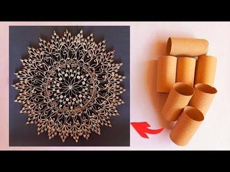 Great recycling ideas for organizing toilet paper rolls - YouTube Paper Towel Crafts, Paper Decorations Diy, Toilet Paper Crafts, Ideas For Organizing, Recycling Ideas, Toilet Paper Rolls, Toilet Paper Roll Crafts, Towel Crafts, Paper Roll Crafts