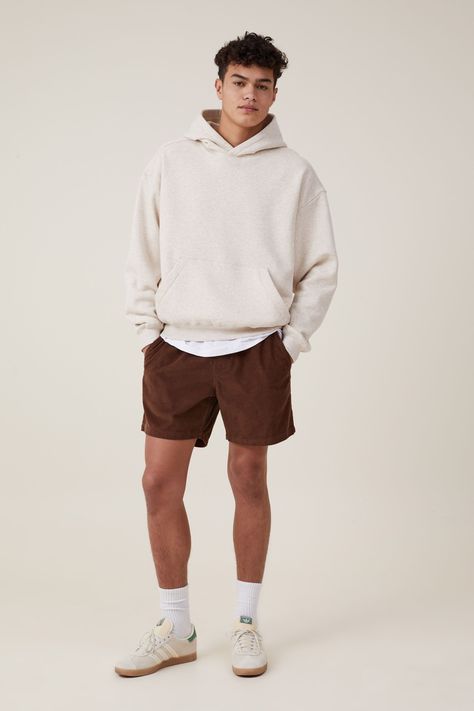 Cotton On Men's Easy Short in Chocolate Cord #Knitted_Cardigan_Sweater #Sweater_With_Pockets #Quick_Outfits #Casual_Sweater #men's_fashion https://whispers-in-the-wind.com/category/mens/?mens-vintage-printed-casual-sweatshirt Men Short Outfits Summer, Hot Weather Fashion Men, Slender Men Fashion, Men’s Fashion 2024 Casual, Men’s Outfit Casual, Trendy Men’s Fashion, Casual Summer Men Outfits, Simple Trendy Outfits Men, Cute Fall Outfits For Men