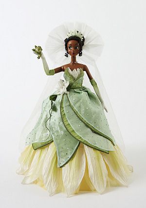 Tiana | Disney To Release Limited Ed. Princess Tiana Doll Tiana Doll, Bayou Wedding, Disney Tiana, Disney Barbie Dolls, Tiana Disney, Princesa Tiana, Frog Princess, Eclectic Jewelry, Disney Princess Dolls